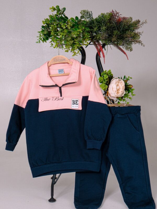 Unisex Şardonlu Sweatshirt Takım %100 Pamuklu 3-4-5-6 Yaş
